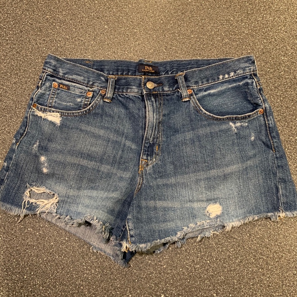 Polo jean shorts